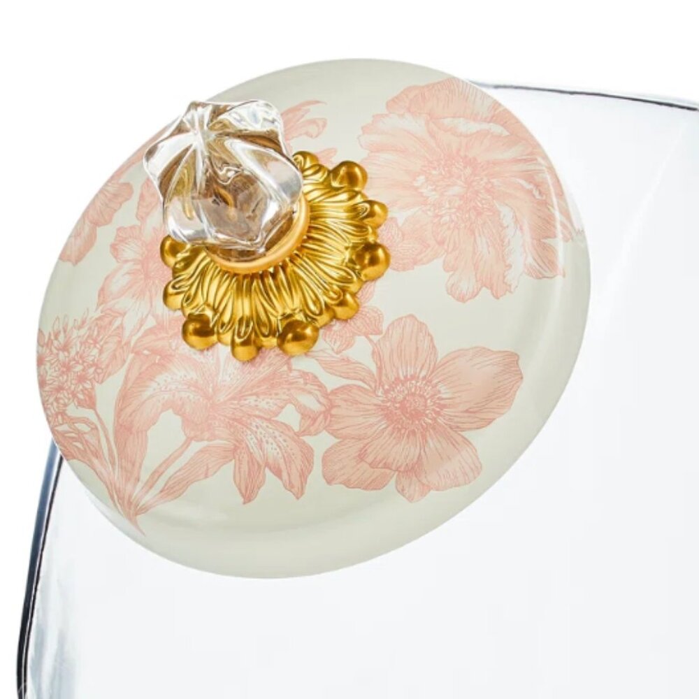 MacKenzie-Childs Rosy English Garden Sweets Jar — Large Tilt-Top -1 Gallon - Picture 16 of 16